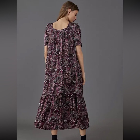 MAEVE- By Anthropologie -Lisabetta MIDI Dress - Picture 11 of 14